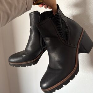 Naturalizer Black Ankle Booties